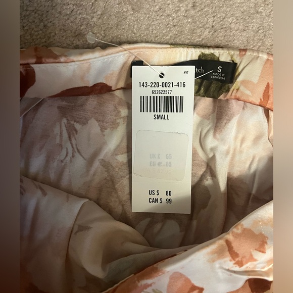 Abercrombie cinched floral maxi skirt - Picture 4 of 4